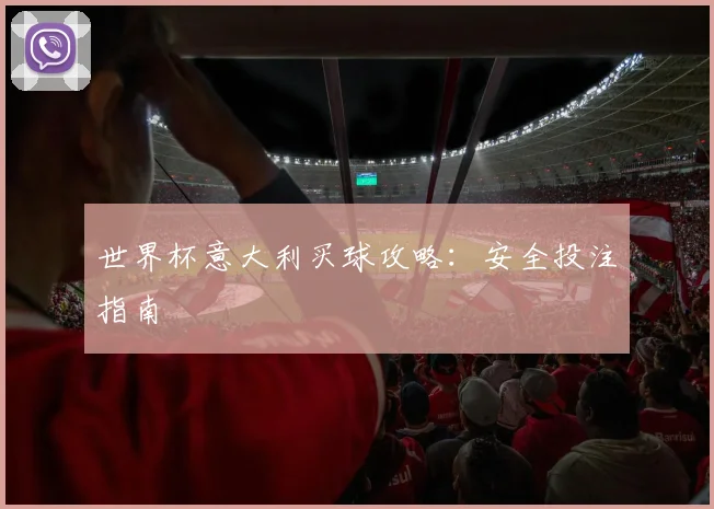 世界杯意大利买球攻略：安全投注指南
